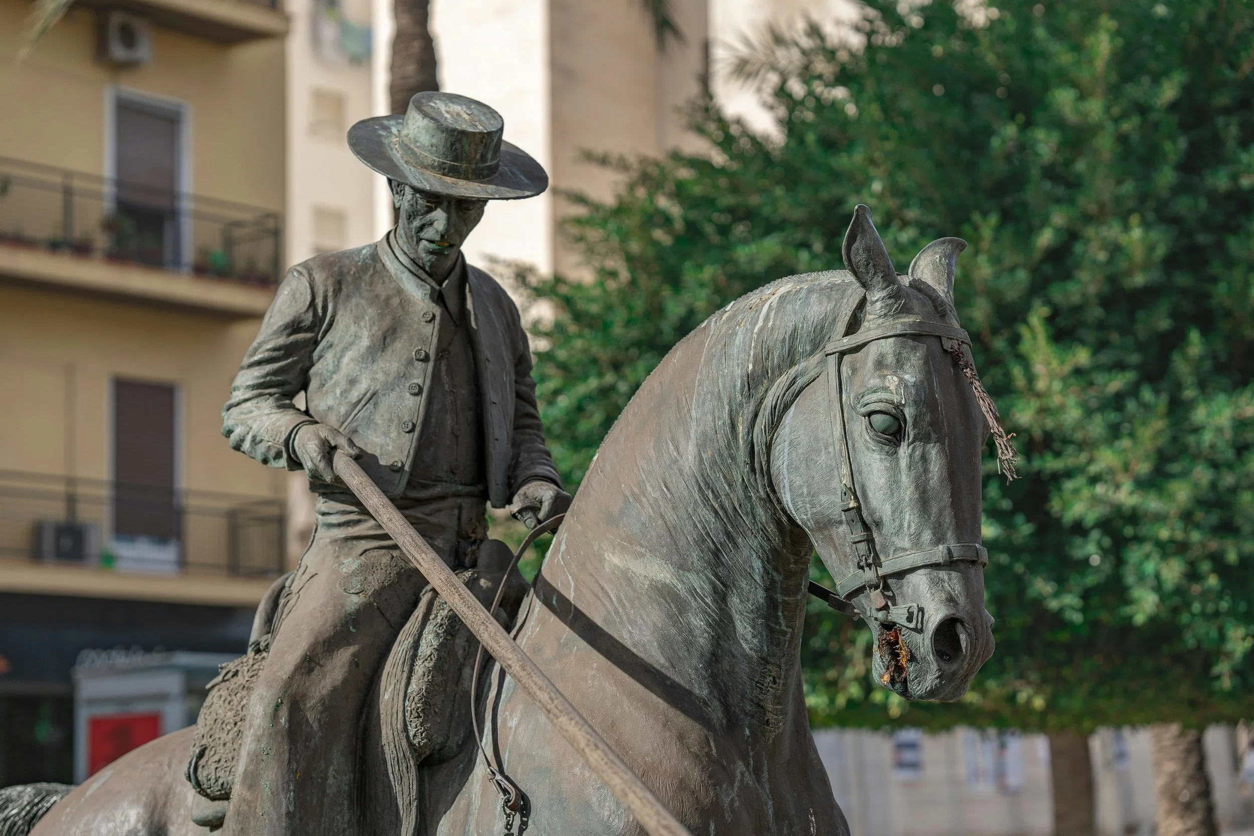 Andalusian horse monument